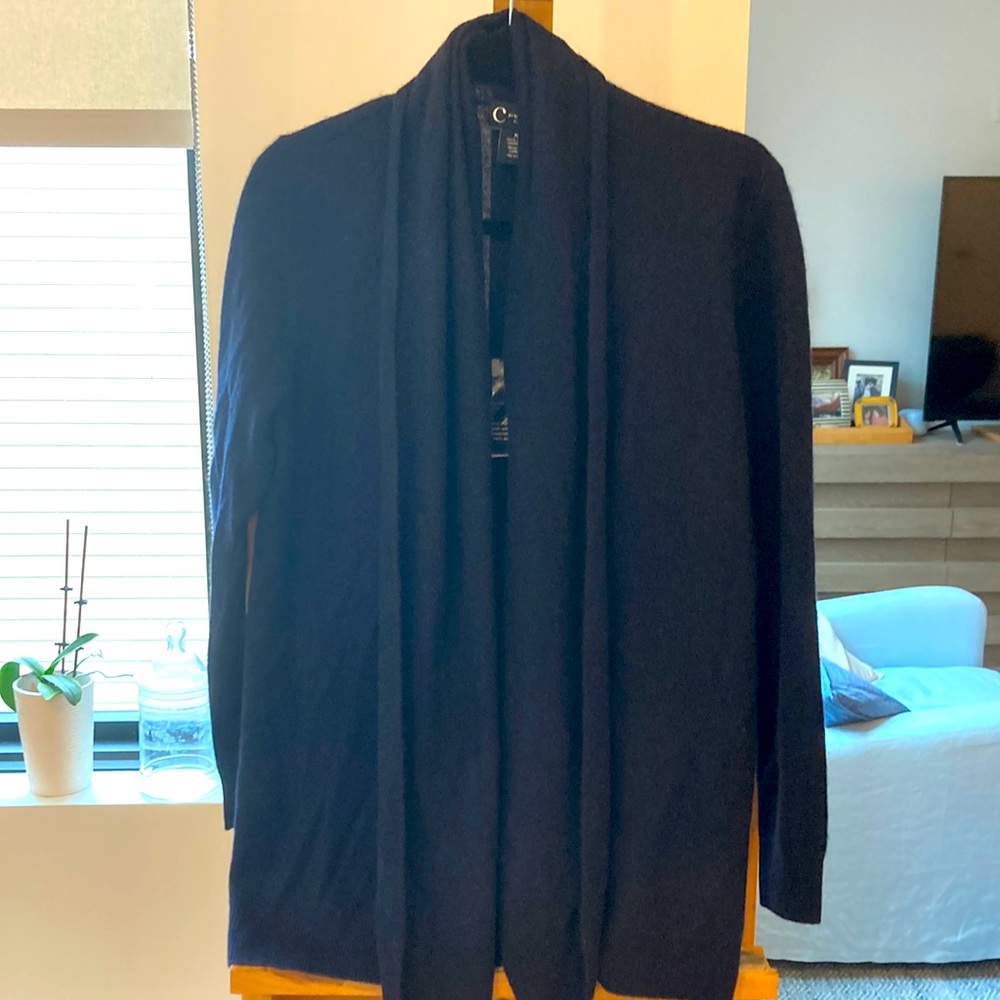 C by Bloomingdale’s cashmere cardigan